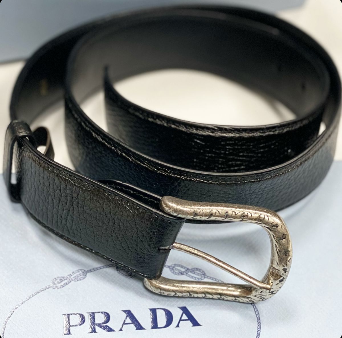 Ремень Prada размер 36/90 цена 4 616 руб 