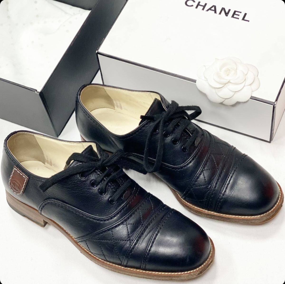 Ботинки Chanel размер 38 цена 23 078 руб 