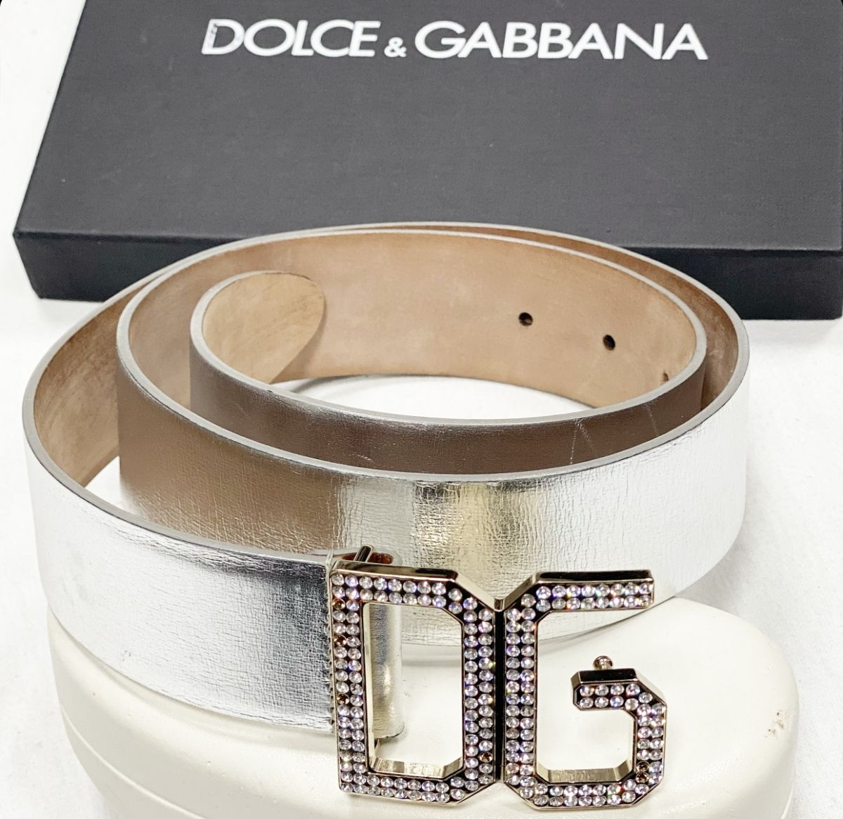 Ремень Dolce Gabbana размер 90/36 цена 7 693 руб 