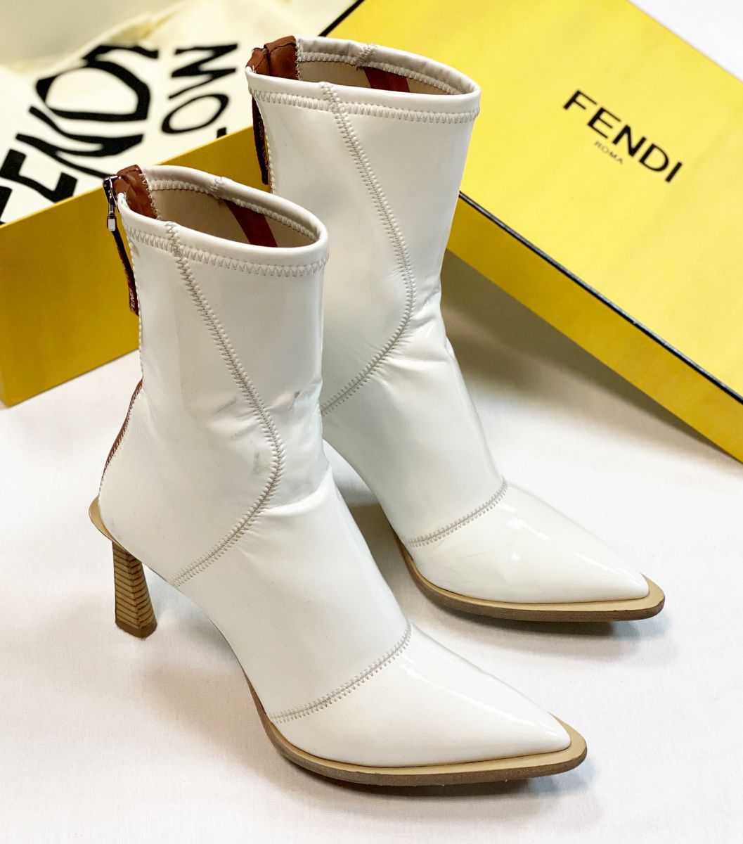 Ботильоны Fendi размер 37.5 цена 7 693 руб 