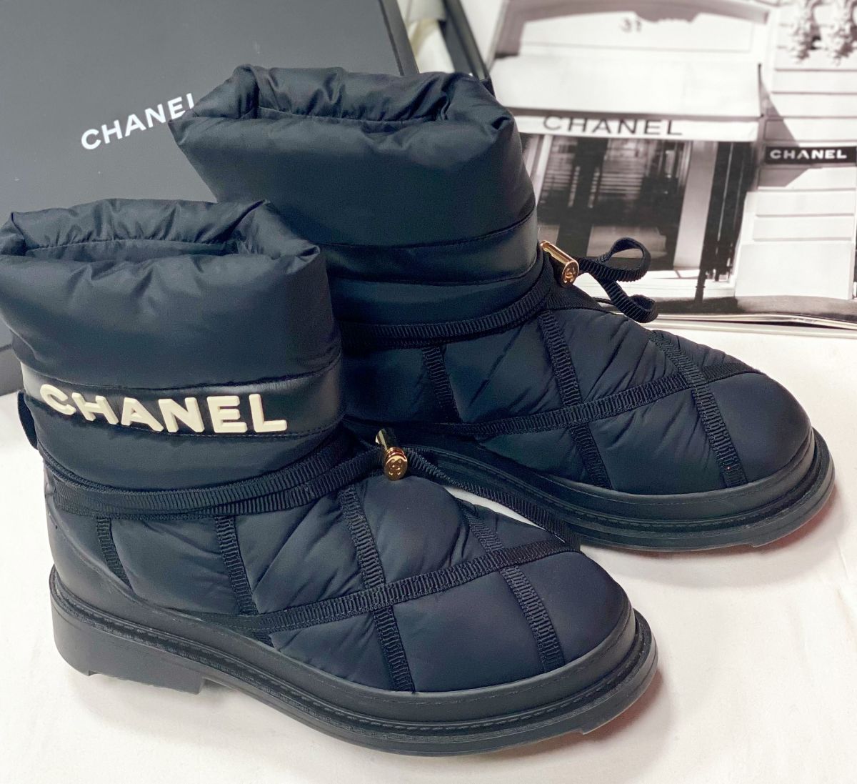 Дутики Chanel размер 37 цена 76 925 руб