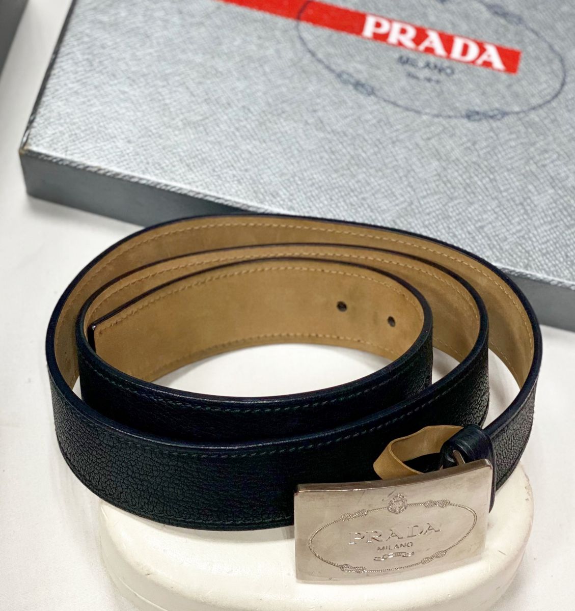 Ремень Prada размер 105/42 цена 12 308 руб 