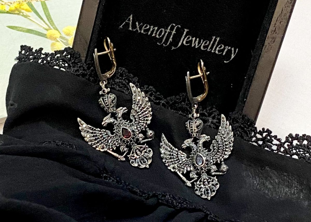 Серьги /камни/ Axenoff Jewellery цена 61 540 руб 